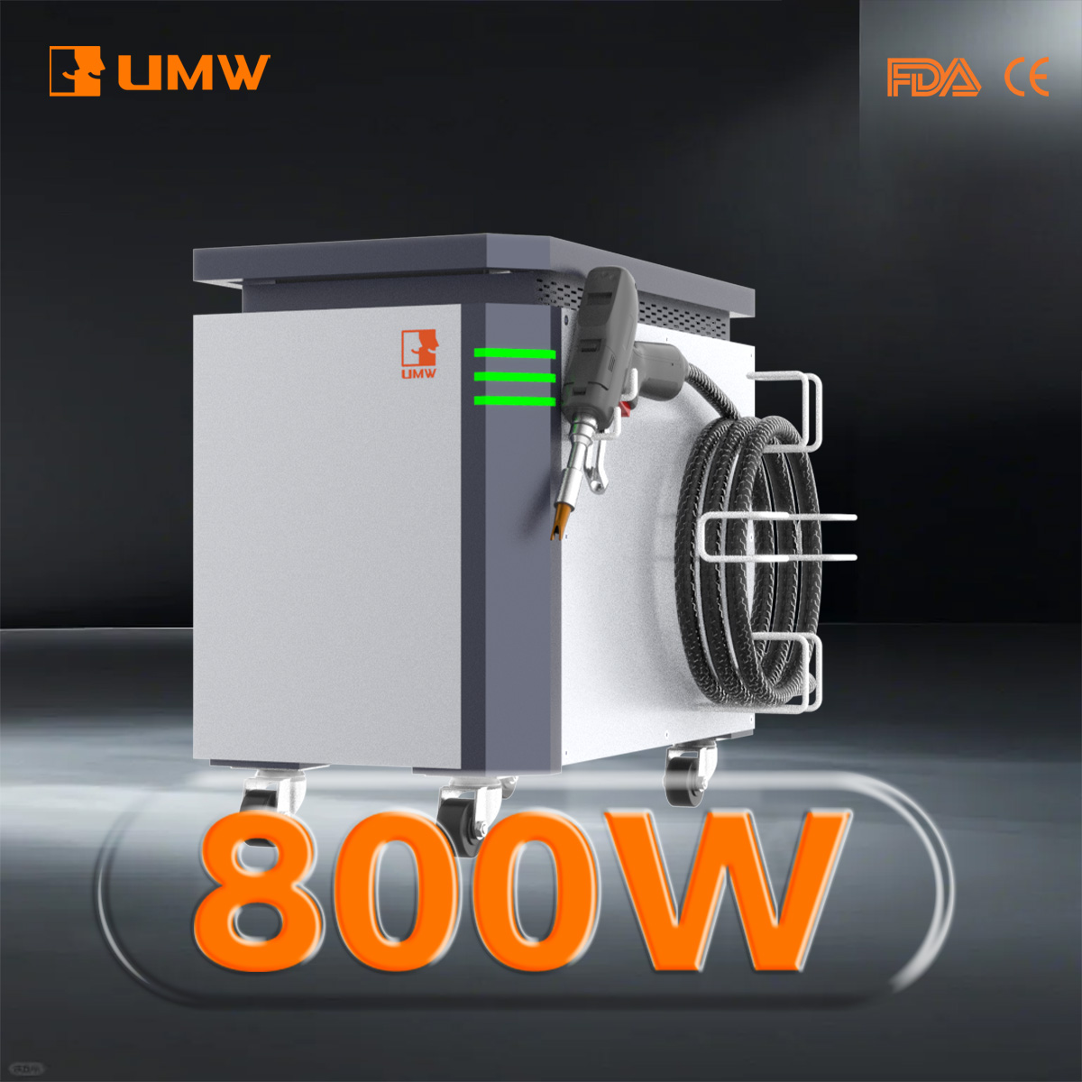 Industrial Laser Metal Cutting Machine - Handheld 800W Fiber Laser Welder Metal
