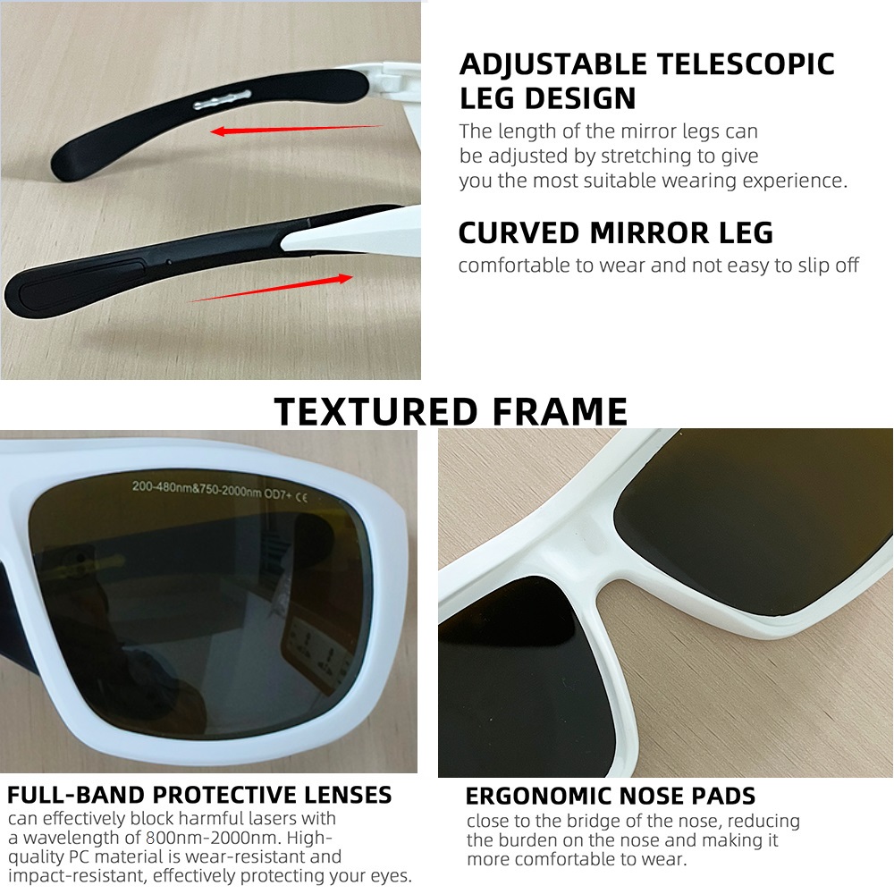 OD7 Laser Safety Glasses Goggl - огляд і ціна Industrial Laser Operator
