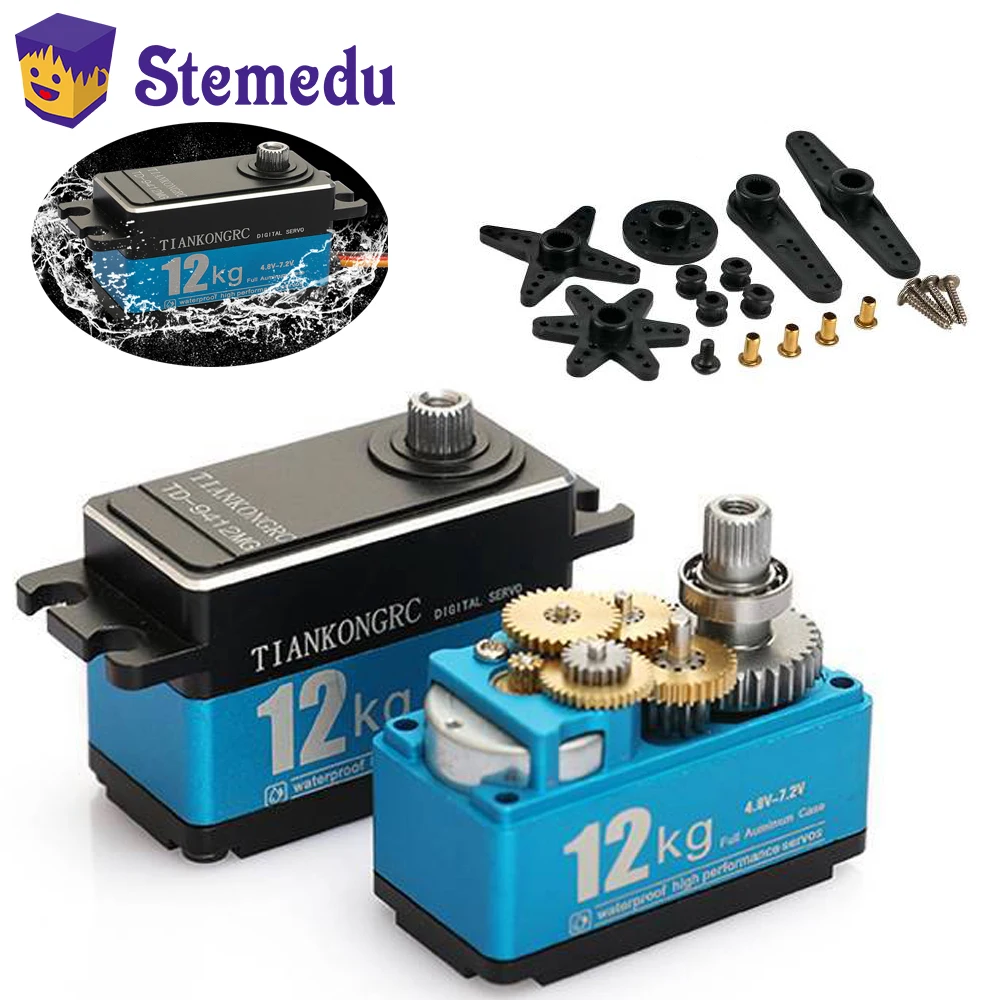 12KG TD-9412MG High Torque Ful - огляд і ціна Servo Motor Cnc