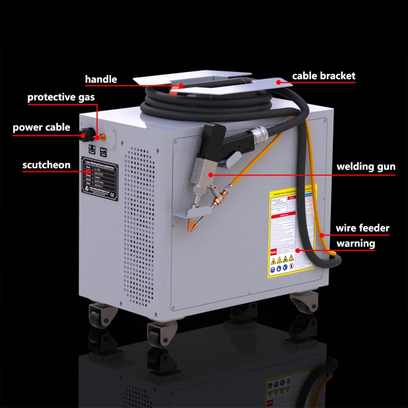 Industrial Handheld Laser Weld - огляд і ціна Industrial Laser Welding Tool