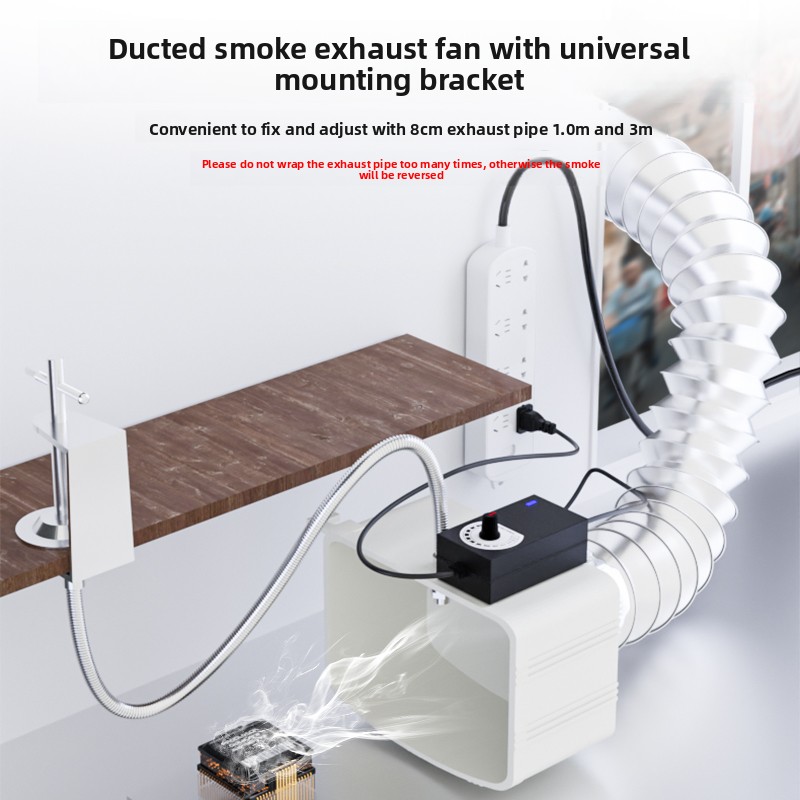 Powerful Compact Soldering Fum - огляд і ціна Industrial Laser Fume Extractor