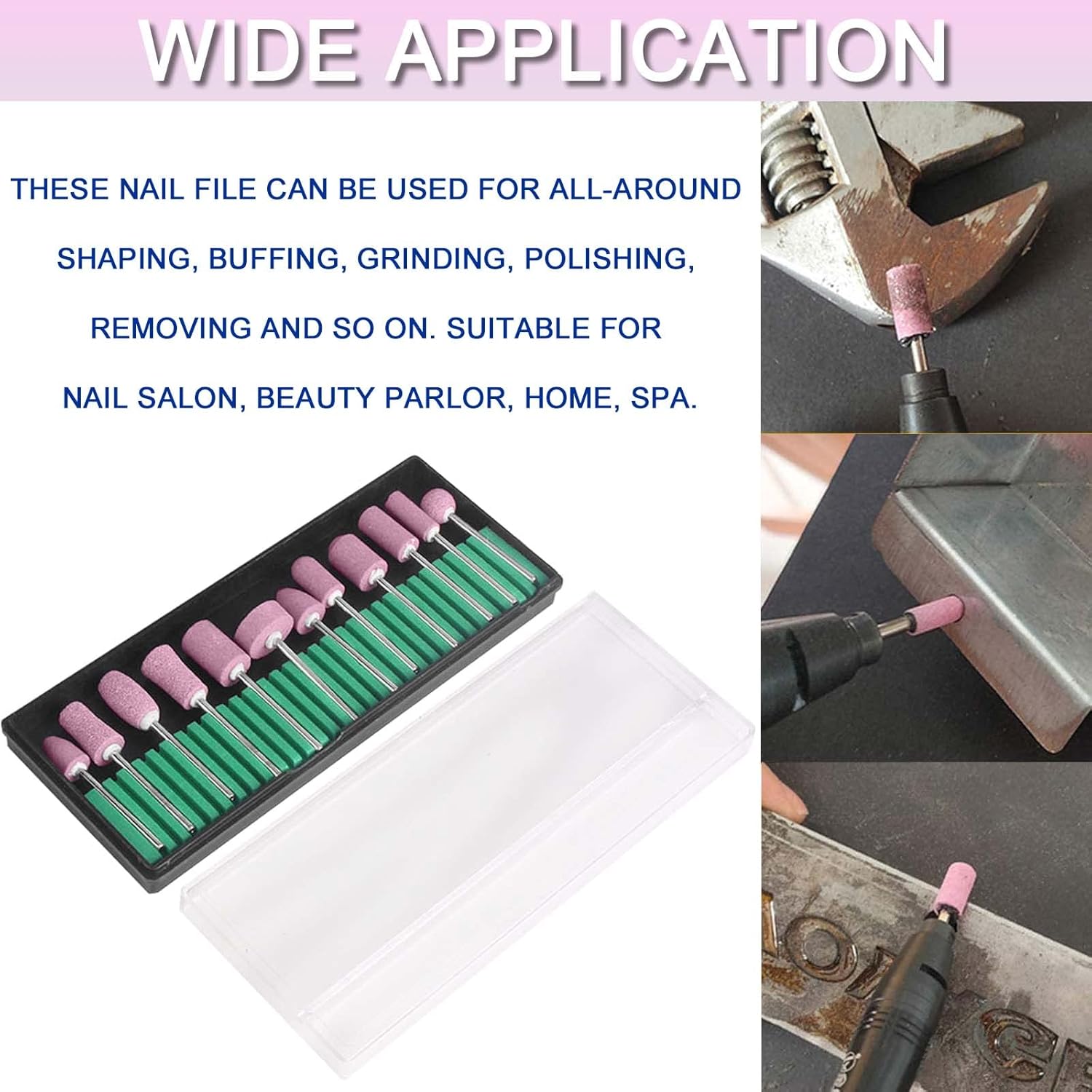 YIKOOLIN 12/30Pcs Nail Drill B - огляд і ціна Acrylic Cutting Machine