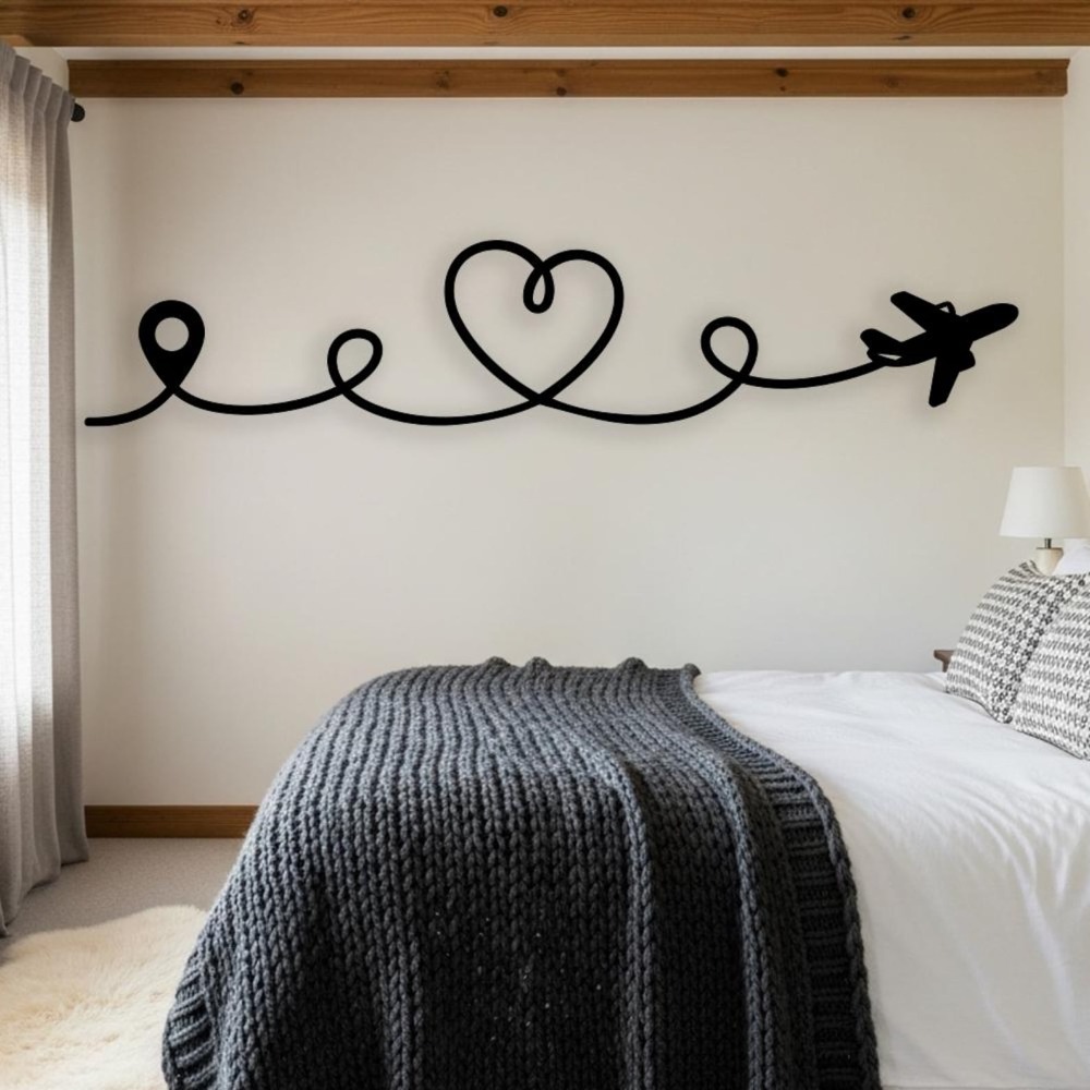 Flat Travel Metal Wall Art, La - огляд і ціна Industrial Laser Cutter