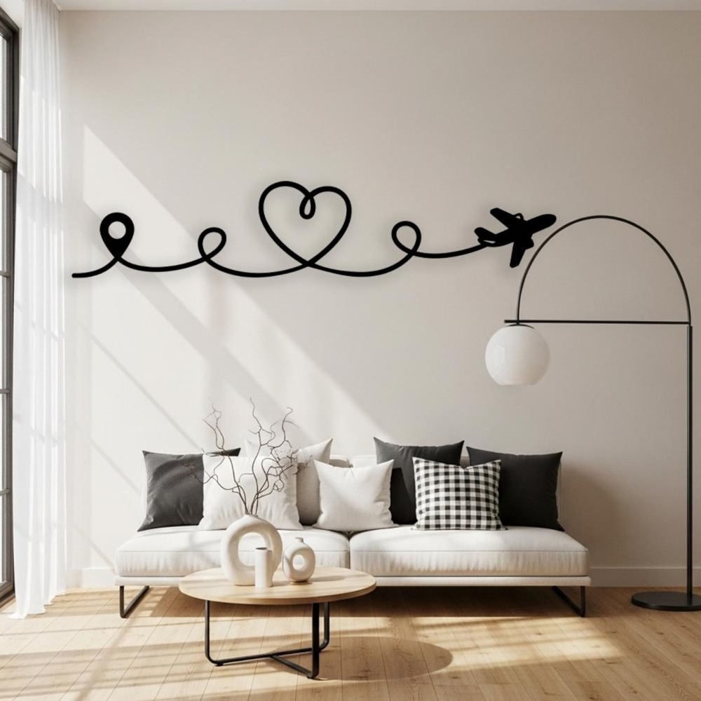 Flat Travel Metal Wall Art, La - огляд і ціна Industrial Laser Cutter
