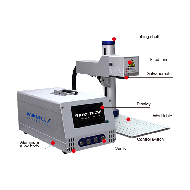 High-Speed 20W/30W Fiber Laser - огляд і ціна Industrial Laser Marking Machine