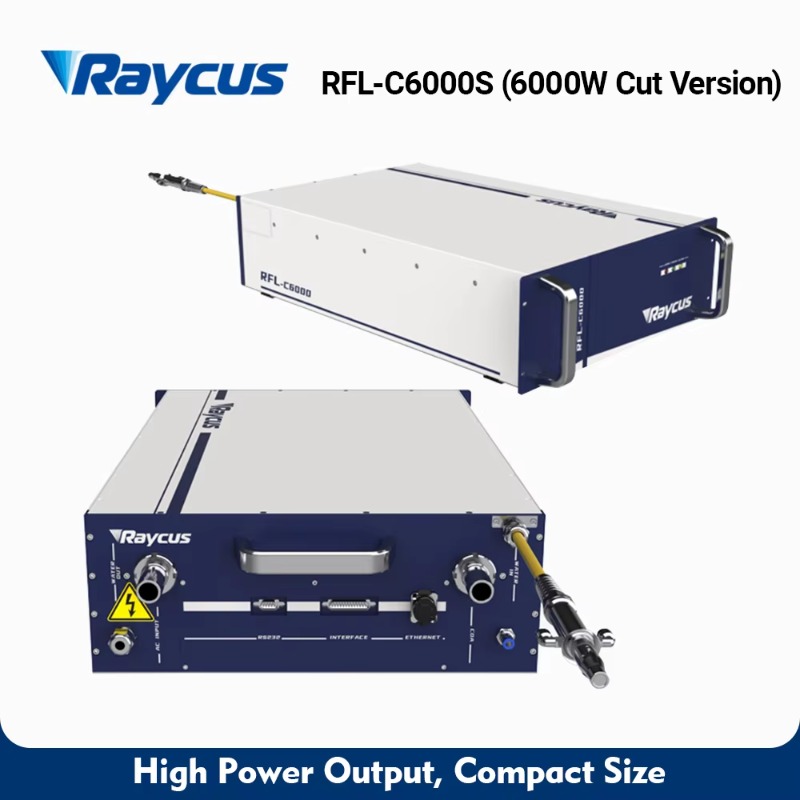 1500W‑6000W Water‑Cooled CW Fi - огляд і ціна Industrial Laser Metal Cutting Machine