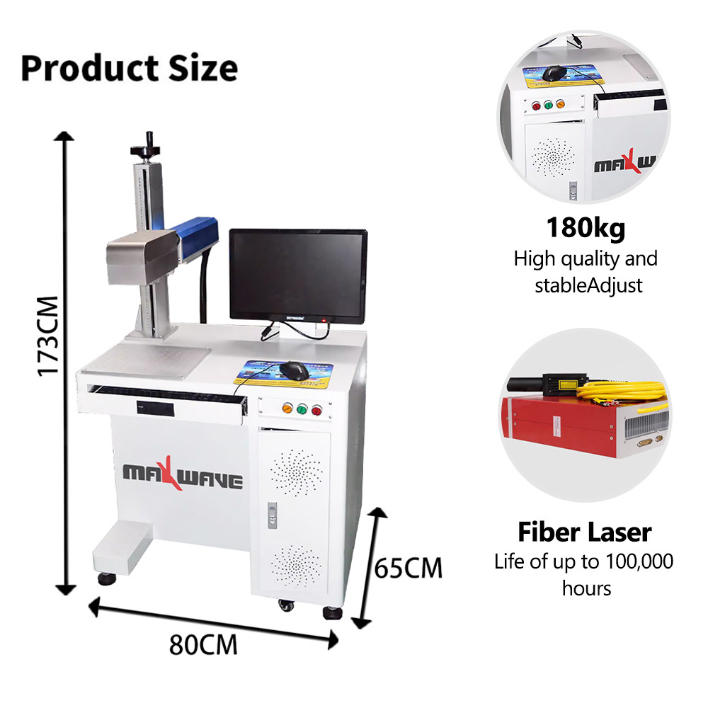 Maxwave 100W 3D Laser Marking  - огляд і ціна Industrial Laser Marking Machine