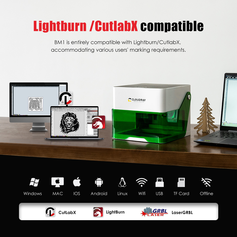 Cloudray 5000mw CNC Mini Laser - огляд і ціна Industrial Handheld Laser