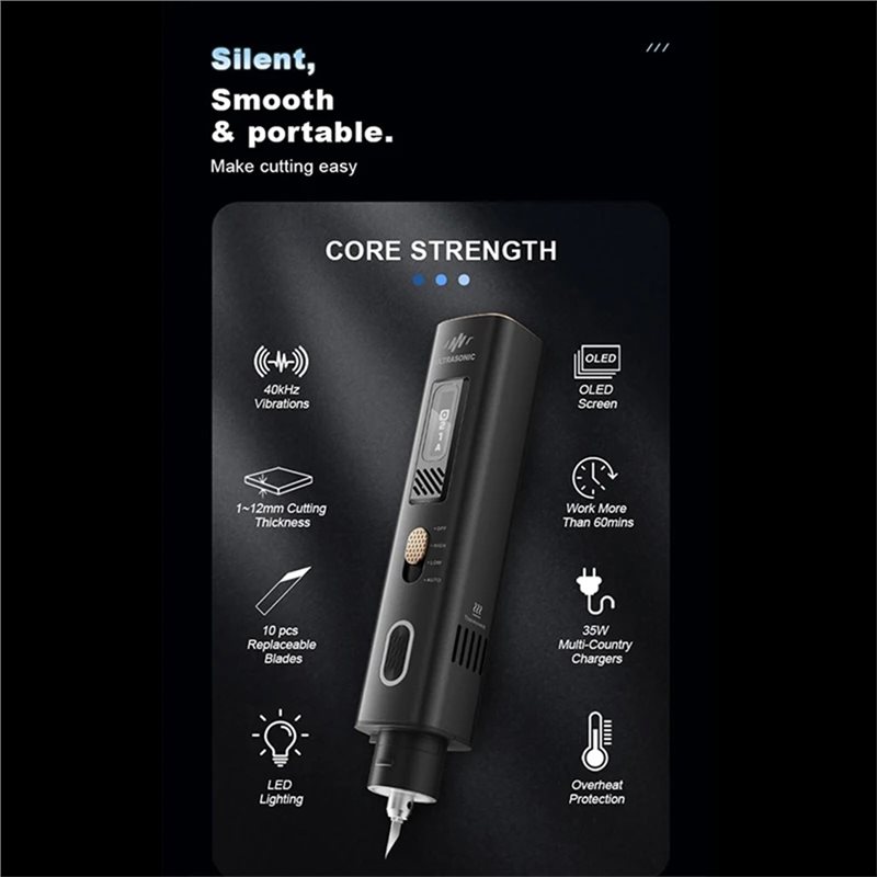 GYTB-JM-Y10 PRO Ultrasonic Cut - огляд і ціна Acrylic Cutting Machine