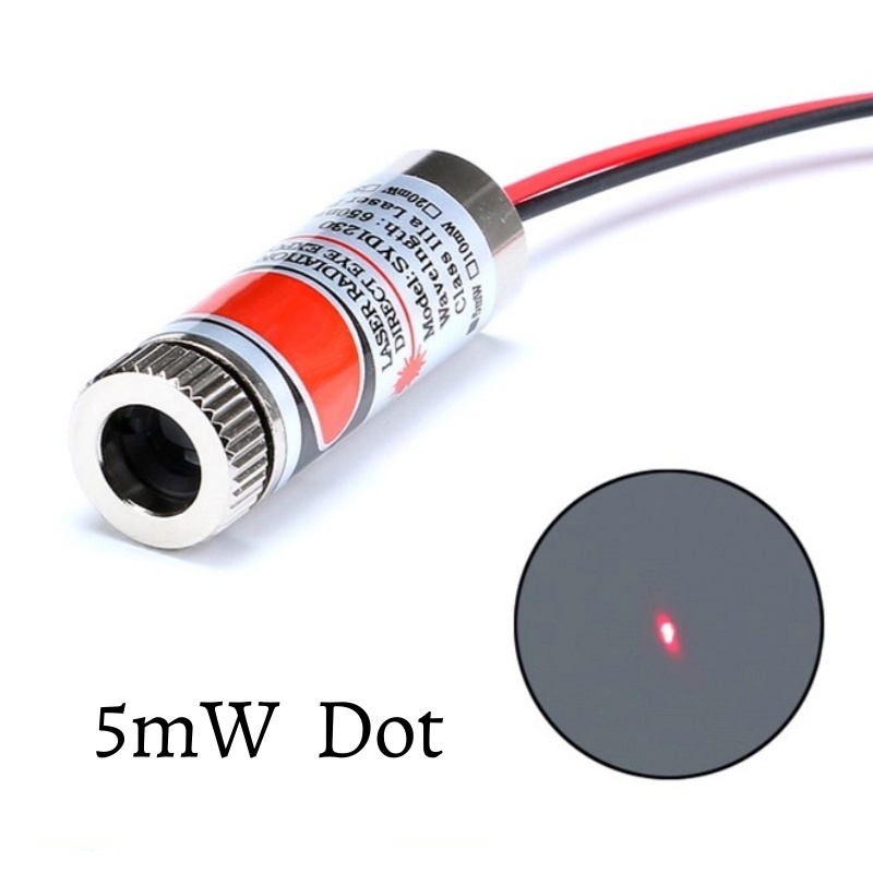 650nm 5mW Red Point / Line / C - огляд і ціна Industrial Laser Line