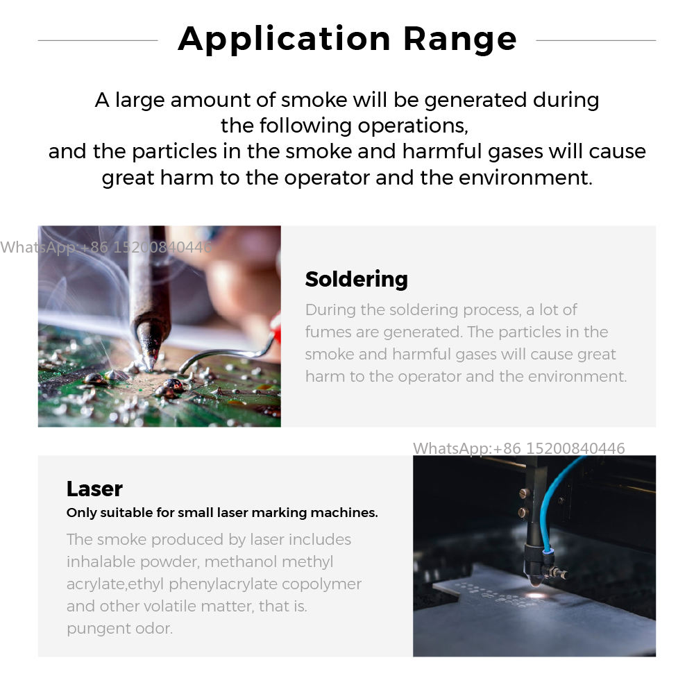 Industrial-Grade Solder Fume E - огляд і ціна Industrial Laser Fume Extractor