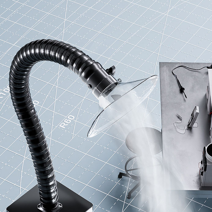Air Cleaning Equipment Hepa Po - огляд і ціна Industrial Laser Fume Extractor