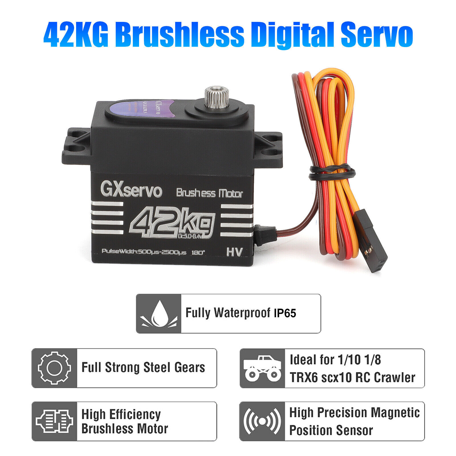 Brushless Motor 180° Metal Gea - огляд і ціна Servo Motor Cnc