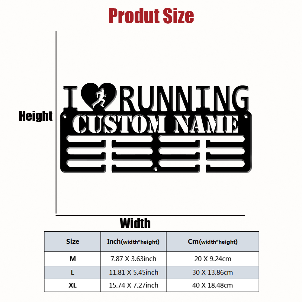 Custom I Love Running Metal Me - огляд і ціна Industrial Laser Cutter
