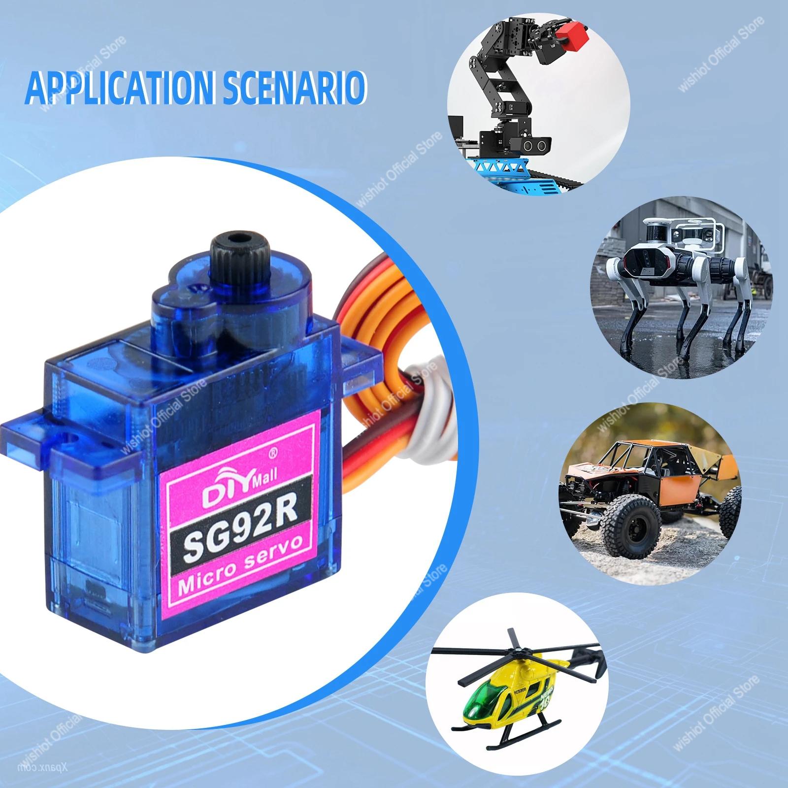 SG92R Micro Servo Motor 4.8-6V - огляд і ціна Servo Motor Cnc