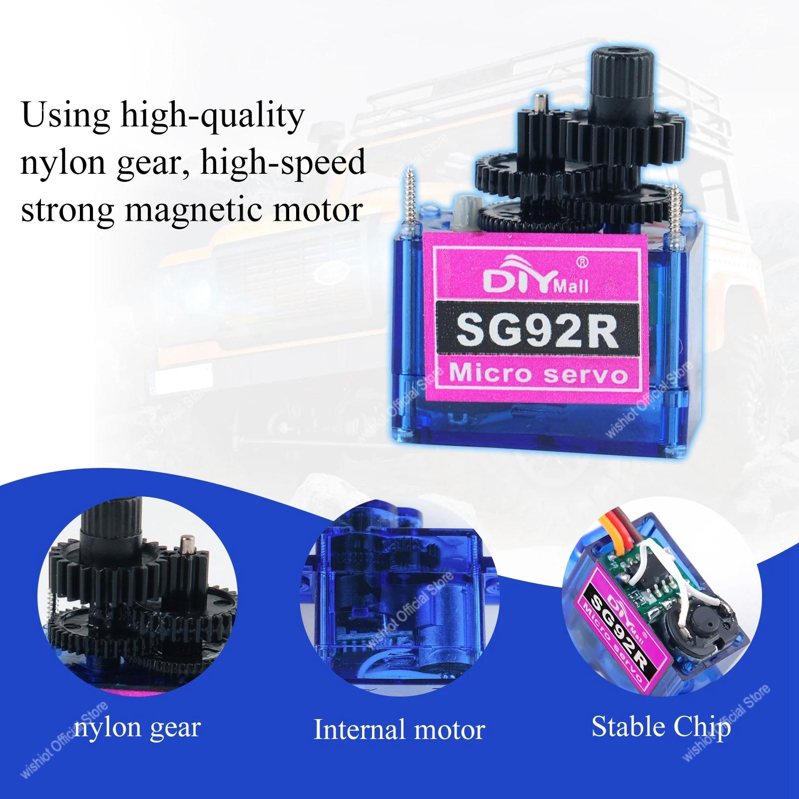 SG92R Micro Servo Motor 4.8-6V - огляд і ціна Servo Motor Cnc