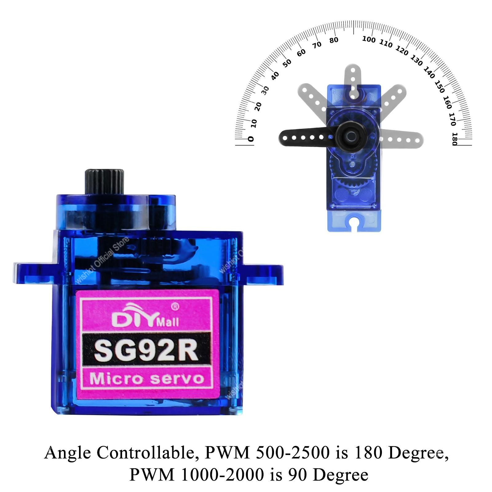 SG92R Micro Servo Motor 4.8-6V - огляд і ціна Servo Motor Cnc