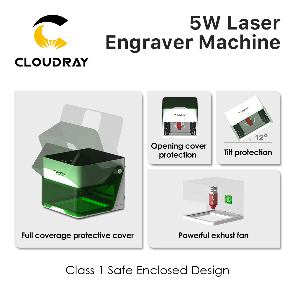 Cloudray Laser Engraver BM1 Ma - огляд і ціна Industrial Handheld Laser