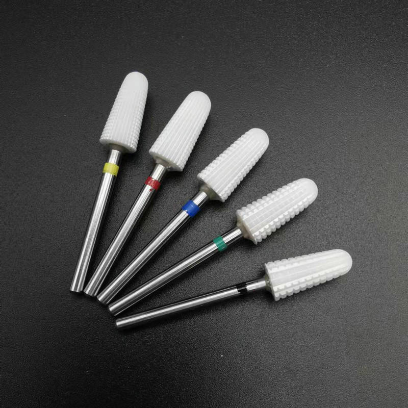 Ceramic 5 In 1 Nail Drill Bit  - огляд і ціна Acrylic Cutting Machine