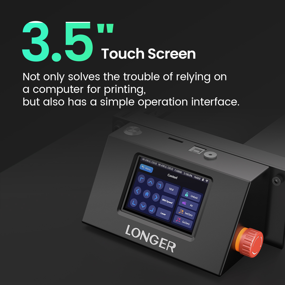 LONGER 20W 10W 5W Smart Laser  - огляд і ціна Acrylic Cutting Machine